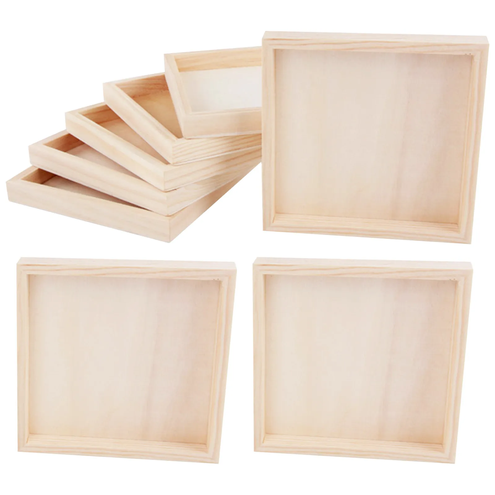 

Набор из 8 деревянных лотков для сортировки пазлов, 9 кубиков-сортировщиков, органайзеры для хранения для дома, класса, путешествий, рукоделия