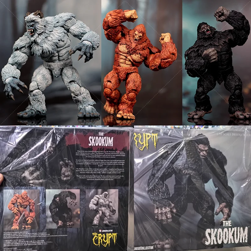 

Фигурка-солдат 1/12 масштаба: Белый Йети, Красный Бигфут, Монстр, Черные Дикие Люди, 6 дюймов, полный комплект, для коллекционеров моделей и игрушек