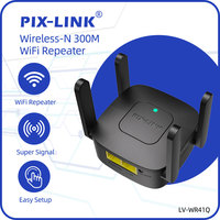 PIX-LINK WR41Q 300Mbps WiFi Extender Wi-Fi range extender Signal Booster WiFi Amplifier WiFi Range Extender Internet Repeater