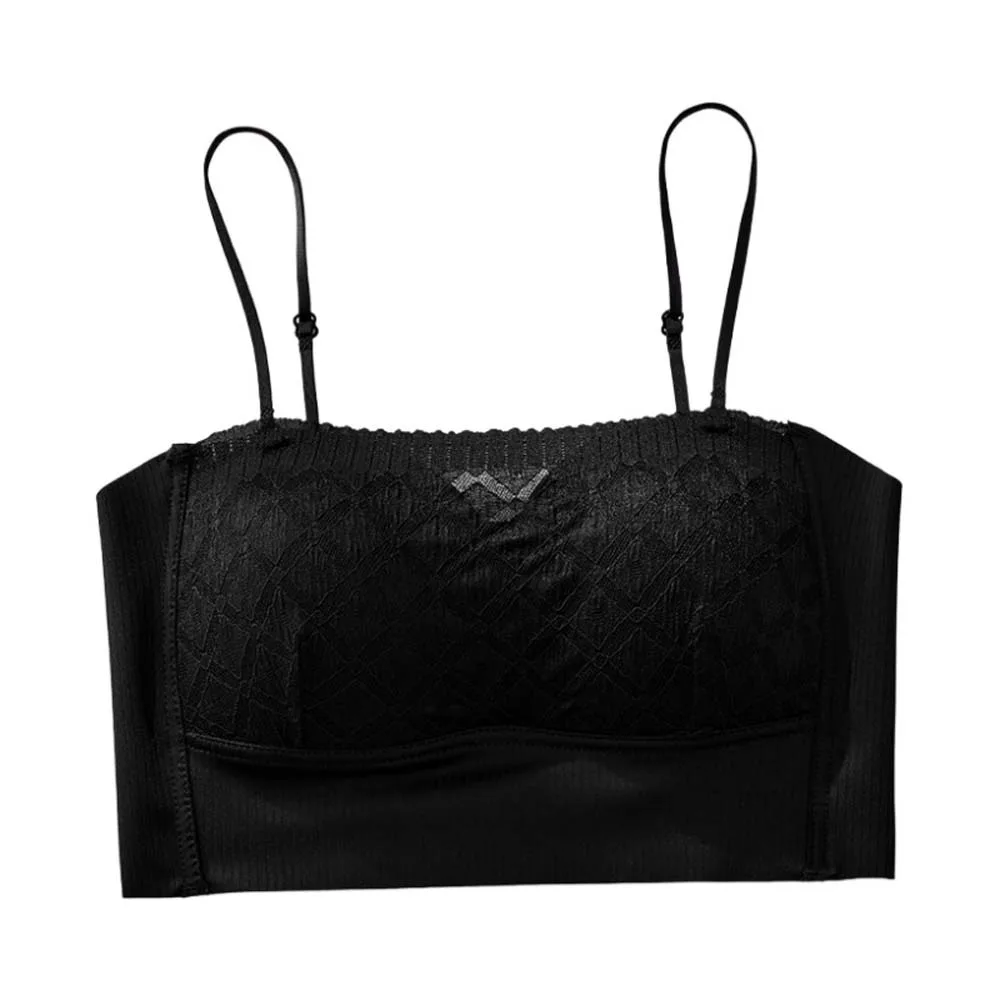 

Push Up Underwear Lace Wireless Bra Anti-sagging Traceless Lace Traceless Vest Bra Lingerie Gathered Breasts Seamless Bras Sport