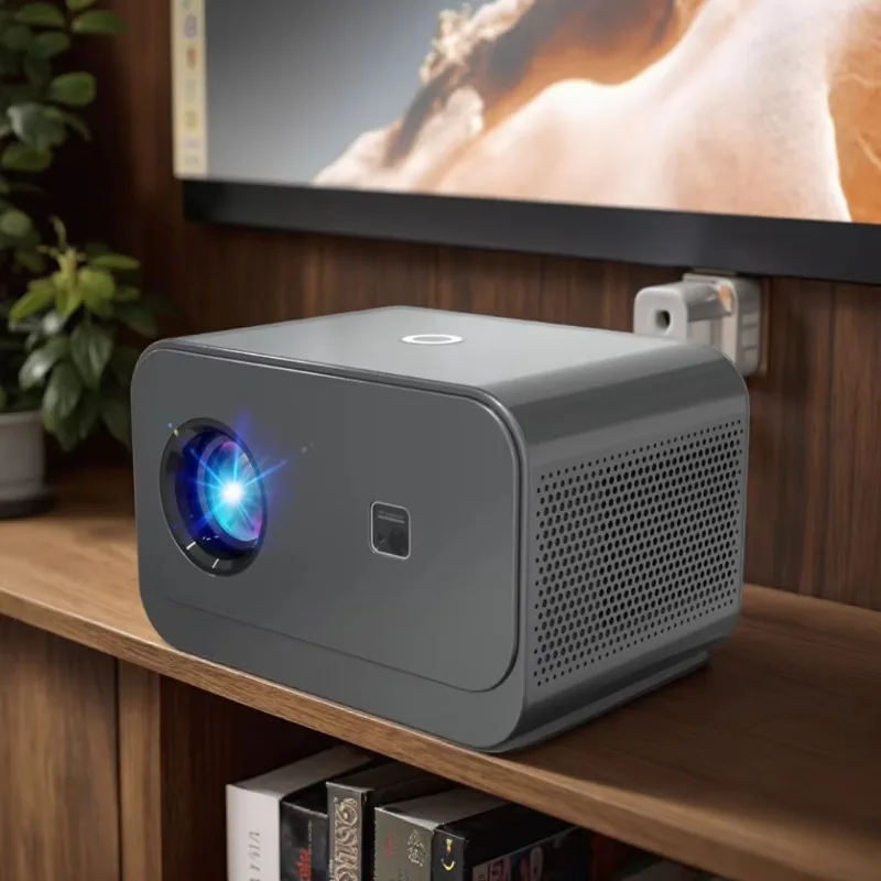 T300 Home Android Version Mobile Phone HD 2K Wireless Projector LED LCD Lamps Battery Cross-Border Home Theater Projector Stock