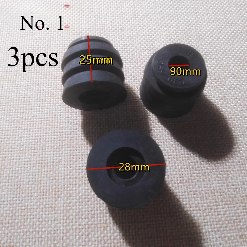 Applicable to the Midea Zhigao Haier 1p1.5p2p3p HP compressor anti-vibration shock-absorbing rubber pads