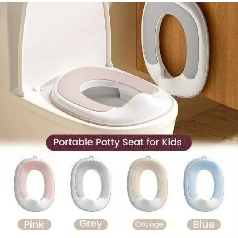 Universal Children's Toilet Seat, Splash-Proof Potty Seat for Boys and Girls