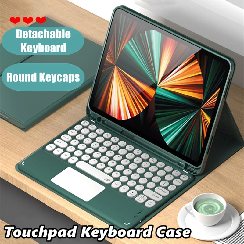 

Keyboard Case for Samsung Galaxy Tab S9 Plus 12.4 2023 S9 11 S8 Plus S7 FE 12.4 S8 11 S7 11 A7 10.4 A8 10.5 S6 Lite Keyboard