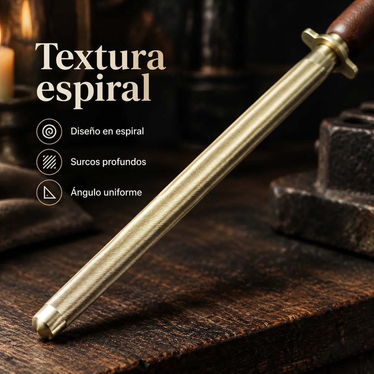 Professional Grinding Tool Stick Stainless Steel Diamond Sharpening Honing Steel Knife Sharpener Rod