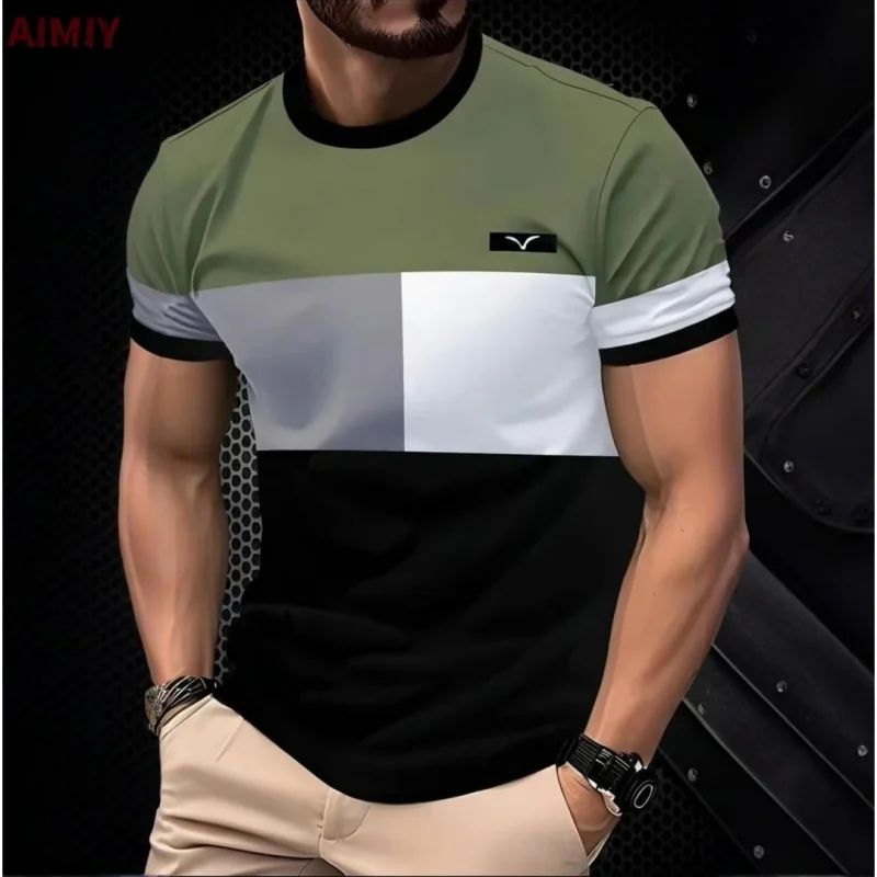 Thumbnail 3 - #74 Latest Mens Striped T-Shirts Offers