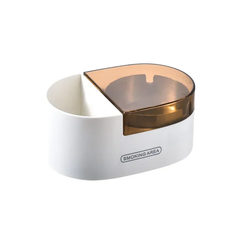 

Hanging Cigarette Storage Rack Bathroom Wall Stainless Steel Ashtray Toilet Storage Cup Anti-fall DIY Europea Cigarette Tool Box