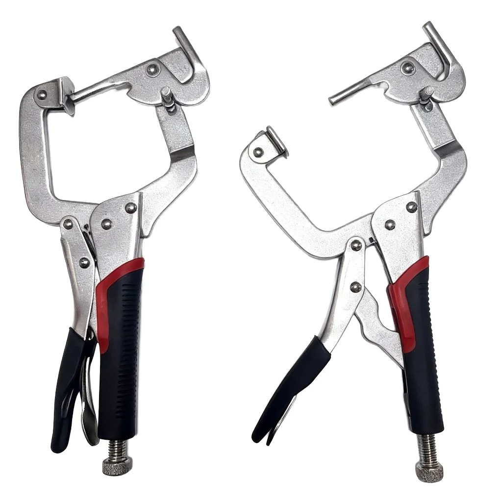 13 Inch Corner Clamp Tools Two Pins to Use Vigorous Pliers Woodworking Oblique Hole Clamp Dual Purpose C Clamp