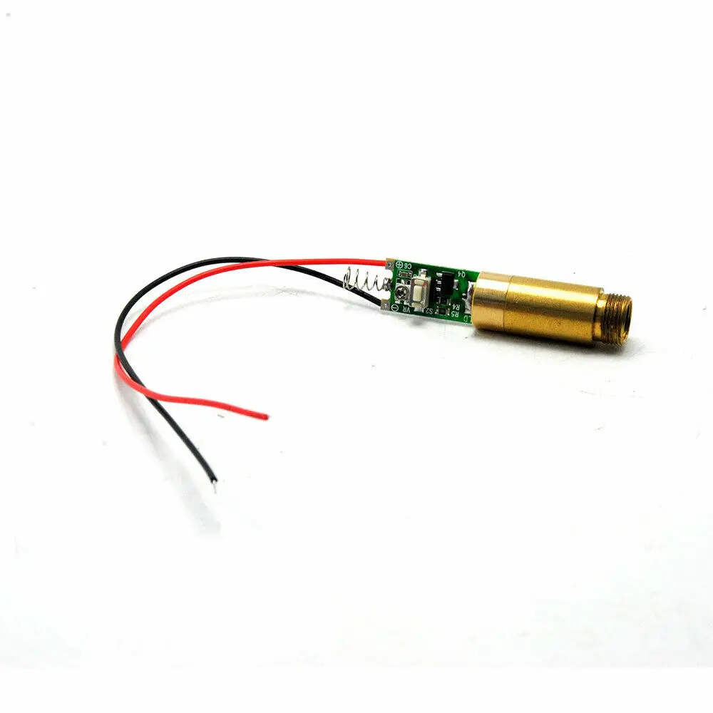 Industrial 650nm 50/100/200mw  Red Cross Laser Diode Module APC Circuit  DC3.7V