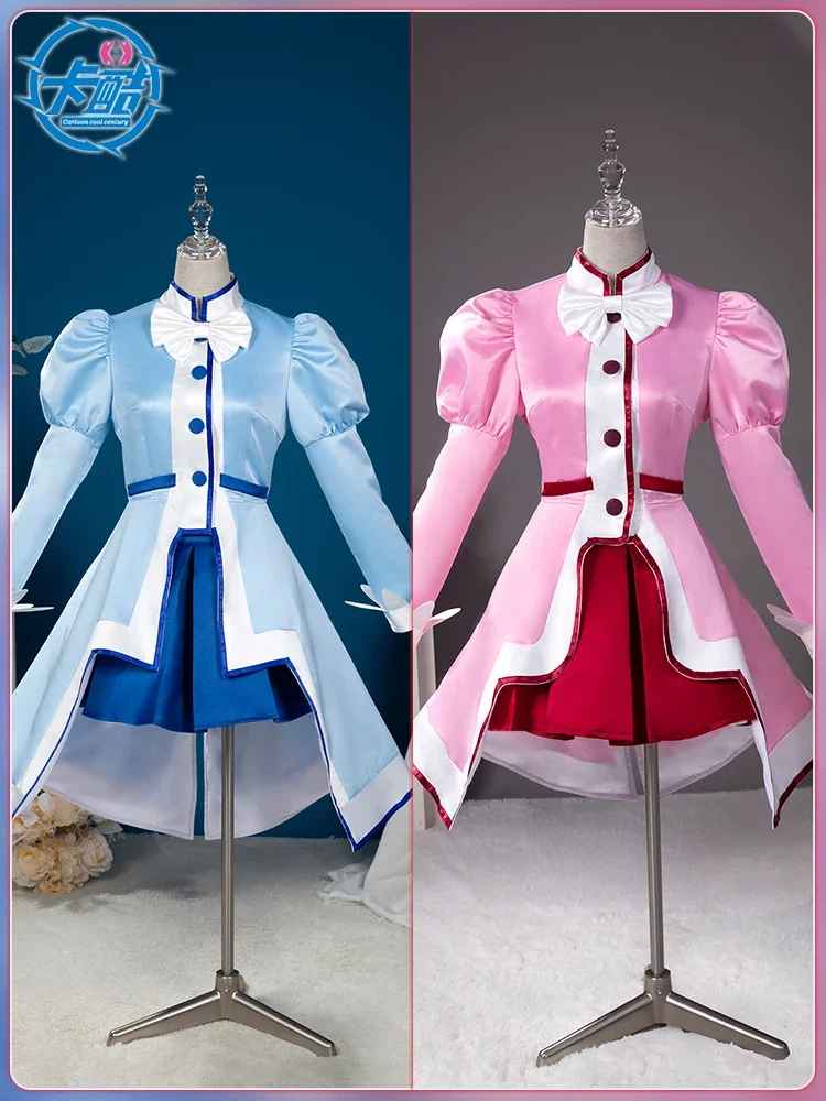 Fine Cosplay Costume Twin Princesses of The Wonder Planet Rein Fain Suit Halloween Carnival Party Event Anime COS Christmas Gift