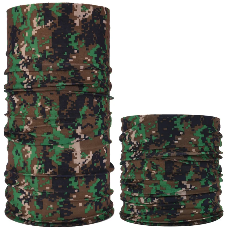 Bandanas militares de camuflagem para homens e mulheres, lenço, máscara, balaclava, bandana, bandana, foulard, moto, crânio, camo, kaffiyeh