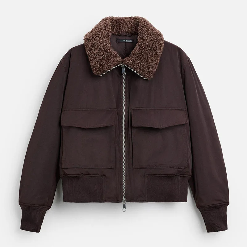 Mastering the Layered Look: A Deep Dive into the Men's Patchwork Fur Collar Jacket