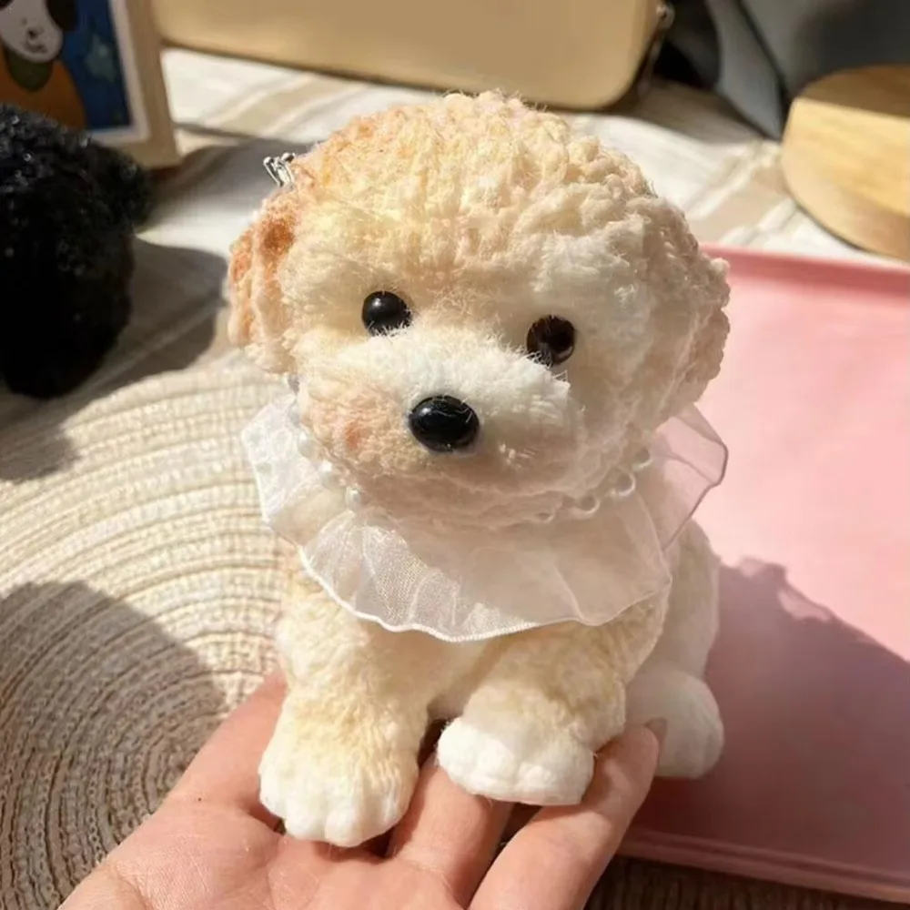 Lindo perro de peluche juguetes blandos ansiedad alivio del estrés relajación suave apretar cachorro apretar Fidget favores de fiesta