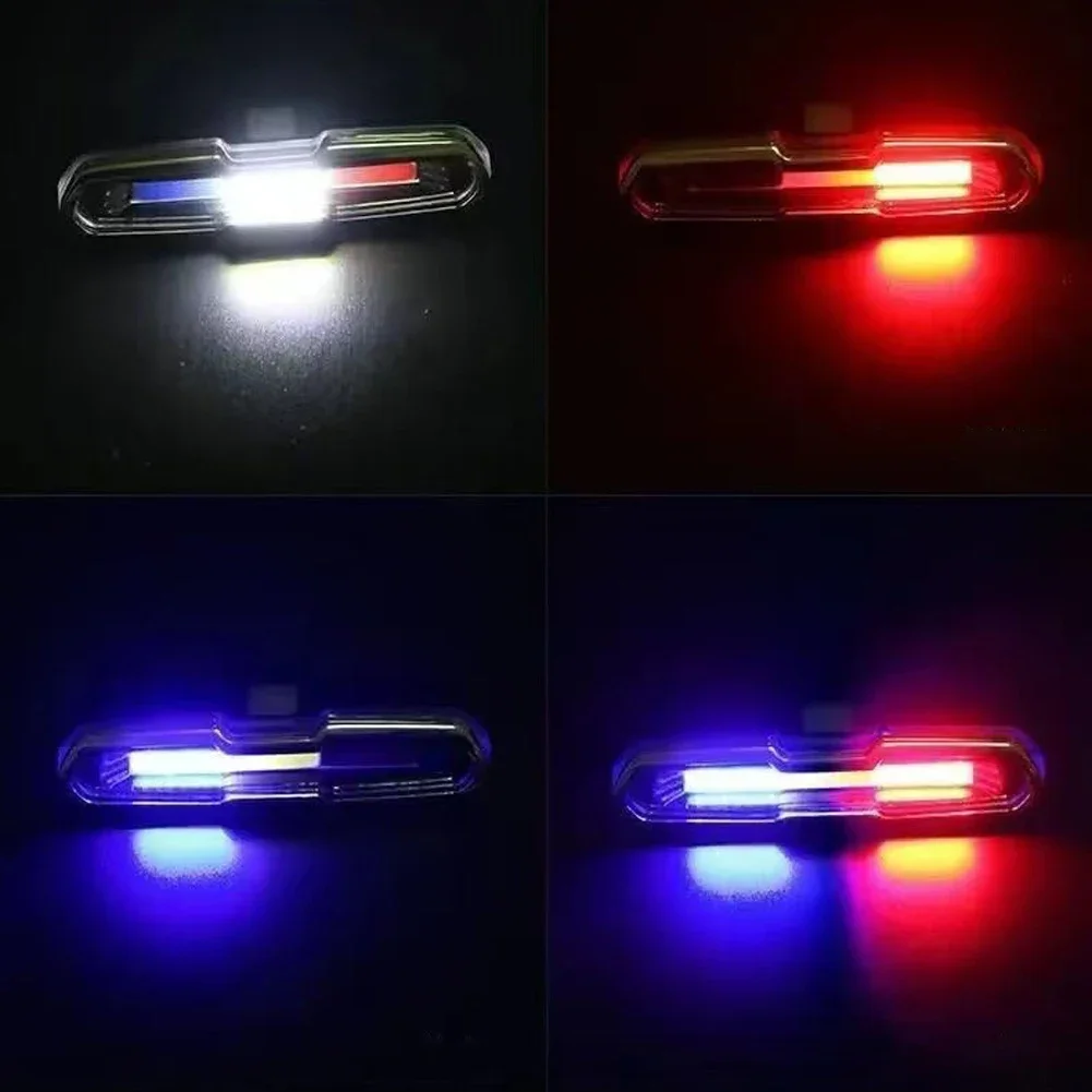 Bike Light Taillight LED Ultra Bright USB Charging Safety Warning Bicycle Rear Light Night Riding Tail Light Cycling Accessories