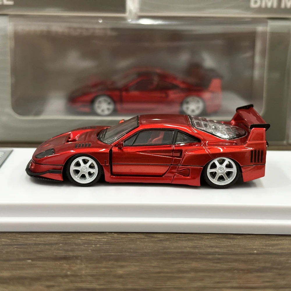 

DM Model 1/64 LB F40 Metallic Red Color Diecast Model Car In 2025