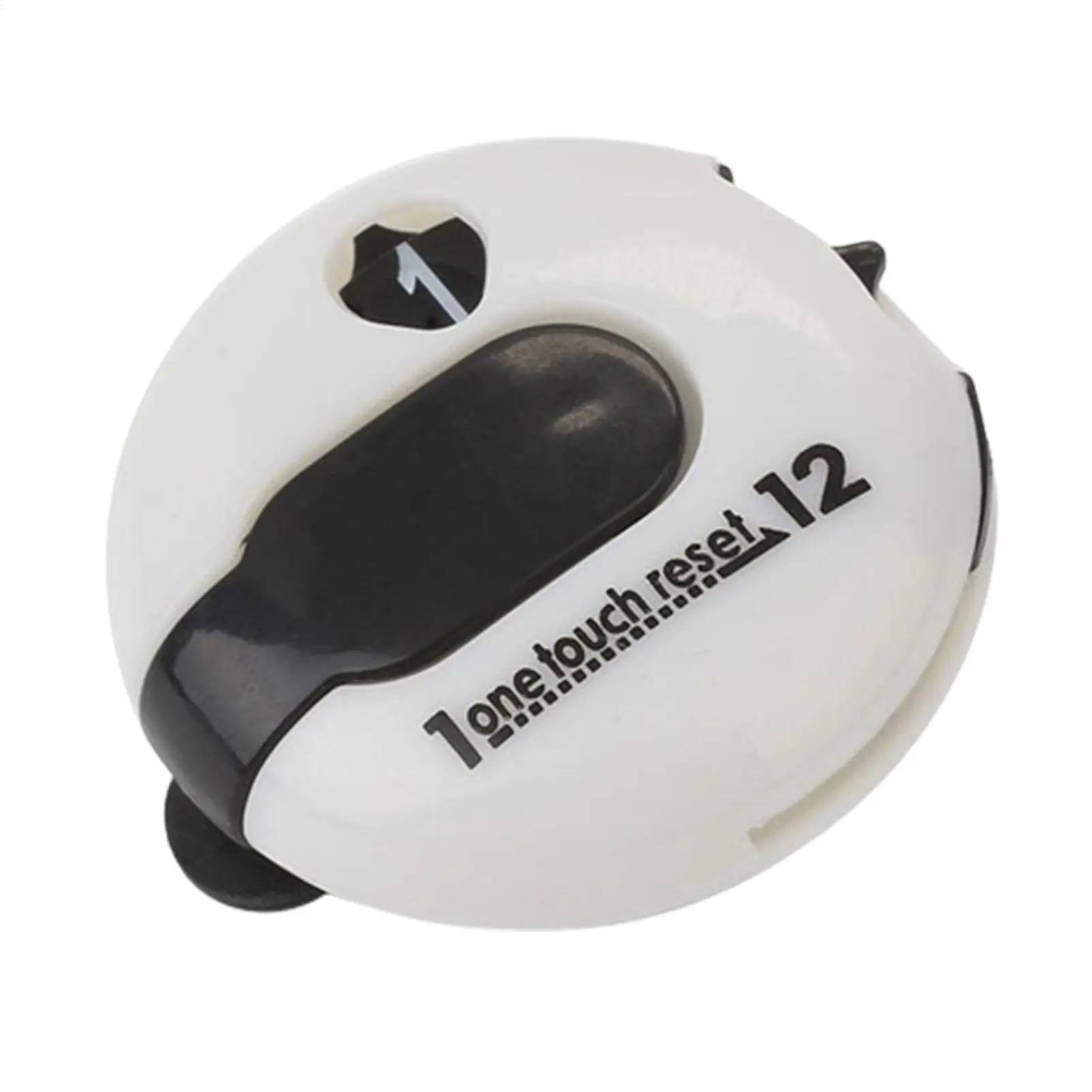 1PC Golf Stroke Counter Golf Attachment Accessories With One Touch Reset Clip Counter Clicker Up To 12 Shots Score For Golf