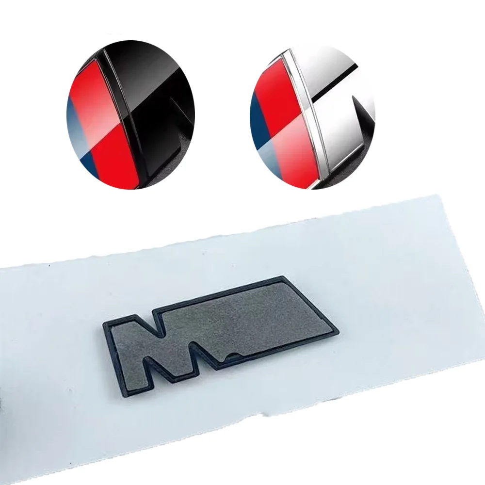 Emblema lateral de guardabarros de coche ABS, insignia para maletero trasero, pegatina con logotipo M M3 M5 M6 X3 E46 E90 F30 G20 E36 E34 X6 G20 G30, accesorios