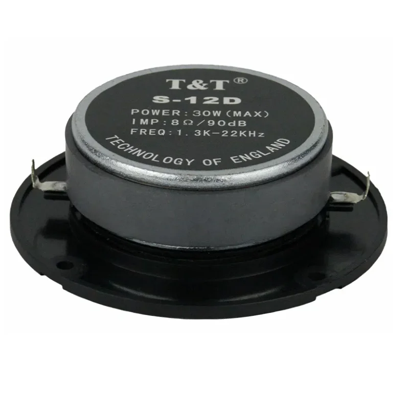 SOTAMIA 1PCS 4 인치 돔 투명 실크 필름 트위터 8 옴 30W 데스크탑 책장 스피커 스마트 음성 블루투스 스피커 DIY