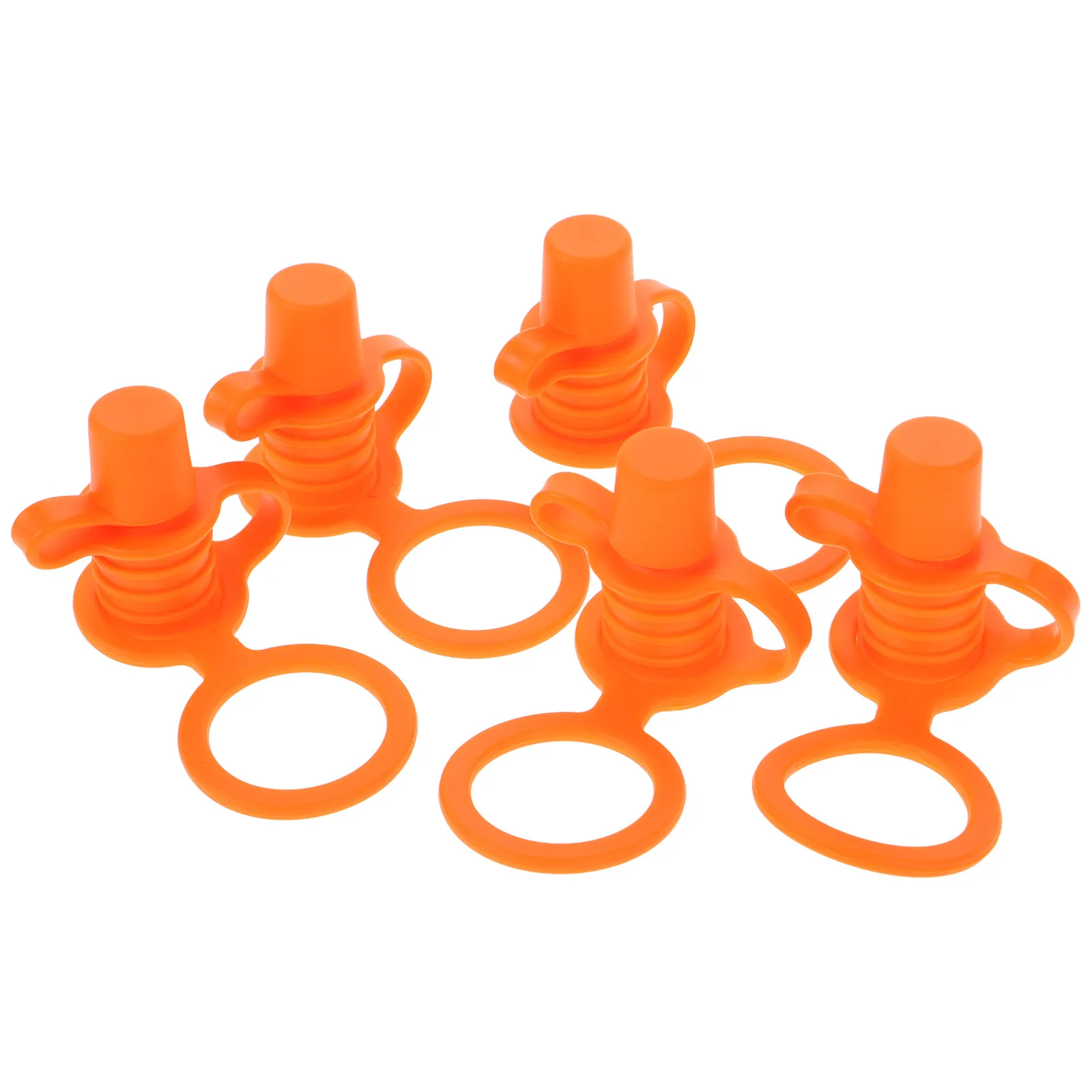 

5 Pcs Silicone Spillproof Bottle Top Spout Soft Children Drinking Straw Cap Replacement Baby Water Bottles Tops Toddler Friendly