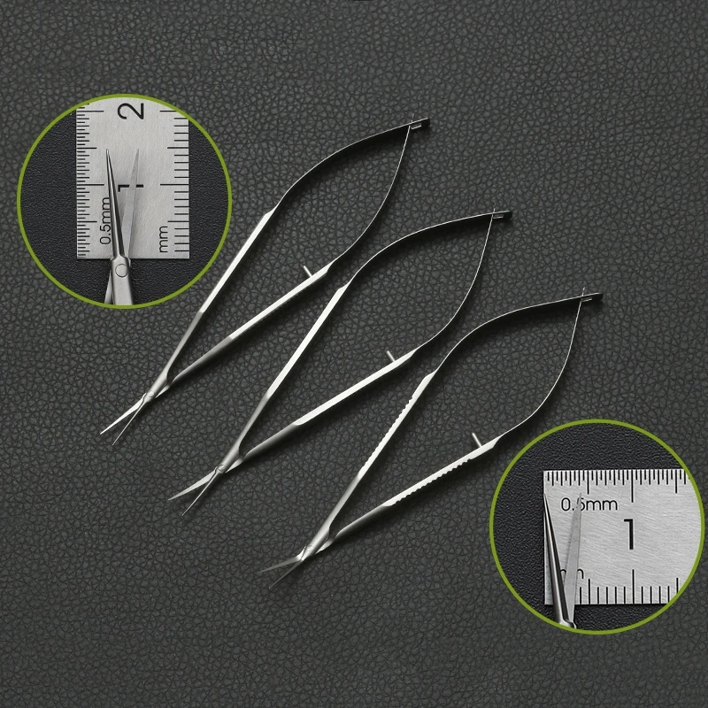 Microinstrumentos Trabecular doble párpado ojo abierto tendón Venus tijeras corales