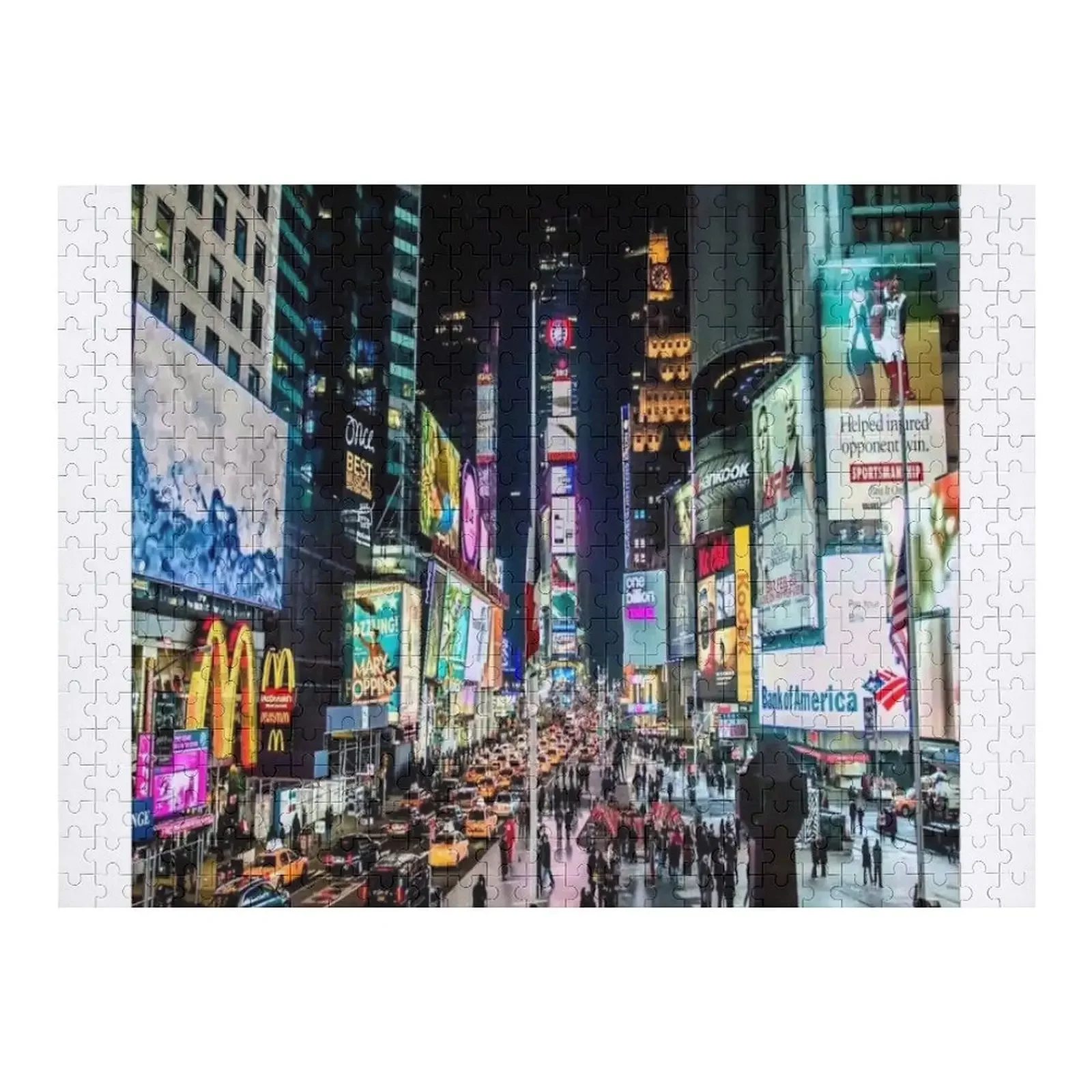 

Настраиваемый Подарочный пазл Iq Times Square