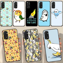 parrot bird For Redmi Note 12 Pro Plus Cover For Redmi Note 10 8 9 11 Pro 12S 11S 10S 9S 9C 10C 12C Case