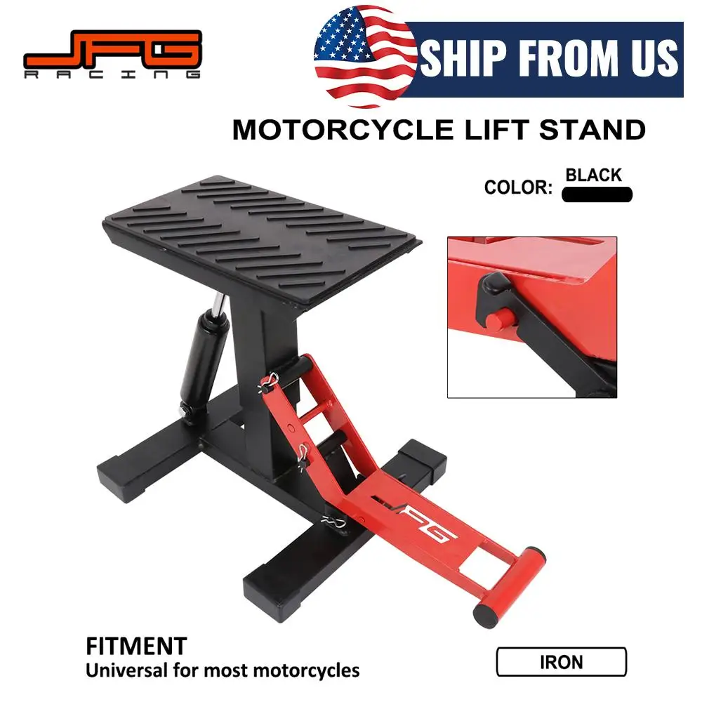 

Universal Ebike Lift Stand with Hydraulic Electric Dirt Bike Repair Stool Iron Parts For Q20 Surron Talaria Honda Motorcycle