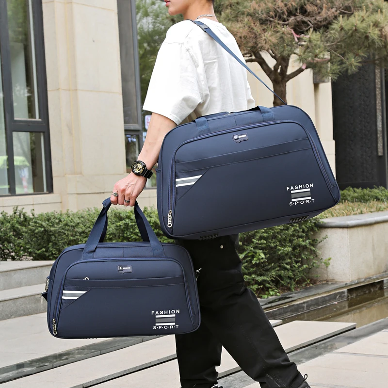 

Легкая сумка на одно плечо, портативная дорожная сумка, водонепроницаемая большая сумка Capaci Lage для мужчин и женщин