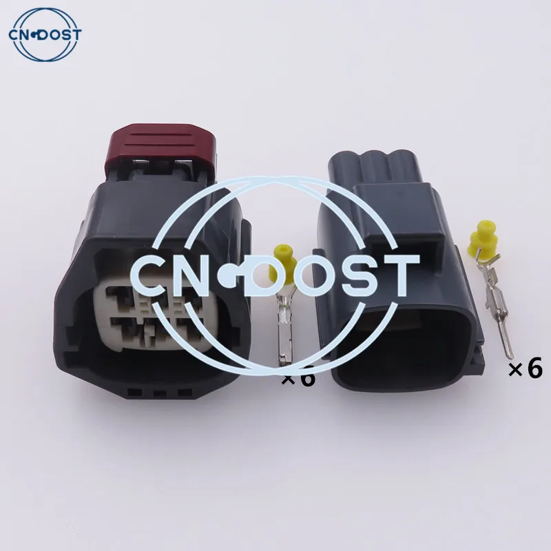 

1 Set 6 Way Electric Gasoline Pump Connector Waterproof Electronic Fuel Pump Assembly Plug AC Assembly 7282-5553-10 7283-5553-10