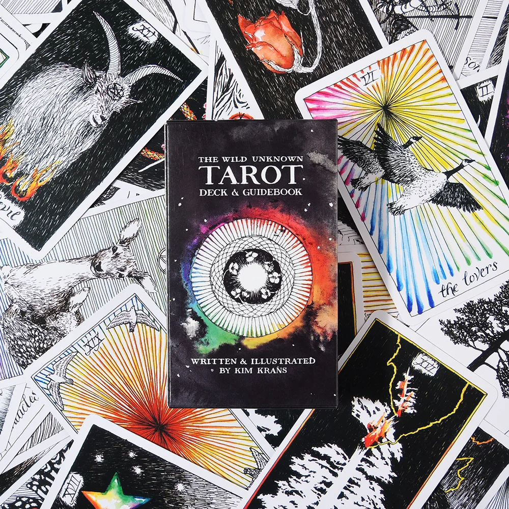 The Wild Unknown Tarot Deck 78 Full-Color Tarot Cards