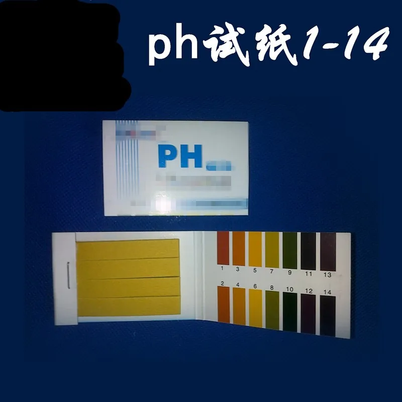 PH test paper 1-14ph Measure acid-base Wide bar Experimental consumables