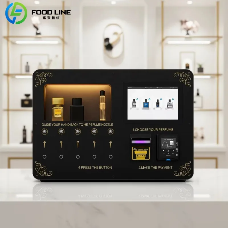 

Торговый автомат для парфюмерии на заказ для торговых центров: умный настенный диспенсер для ароматов, решение для продажи одеколона и спреев