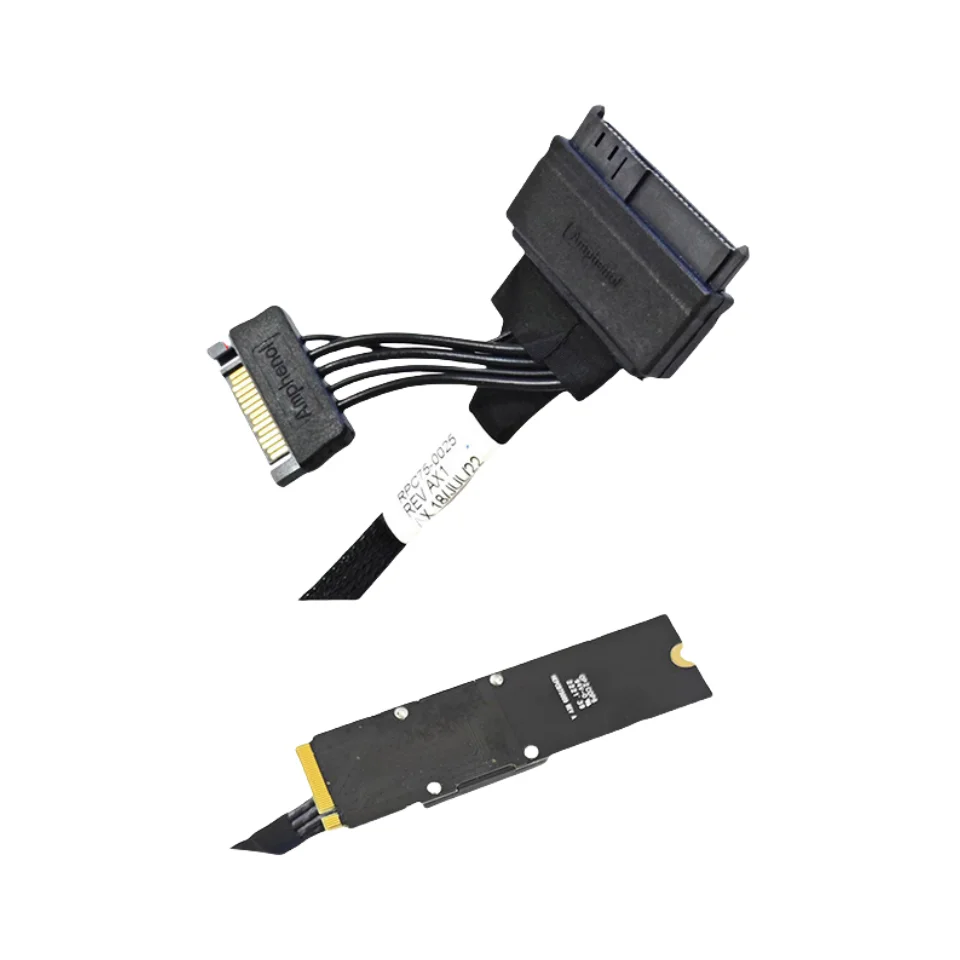 U.2 to M.2 NVMe SSD Adapter Cable 55CM/80CM