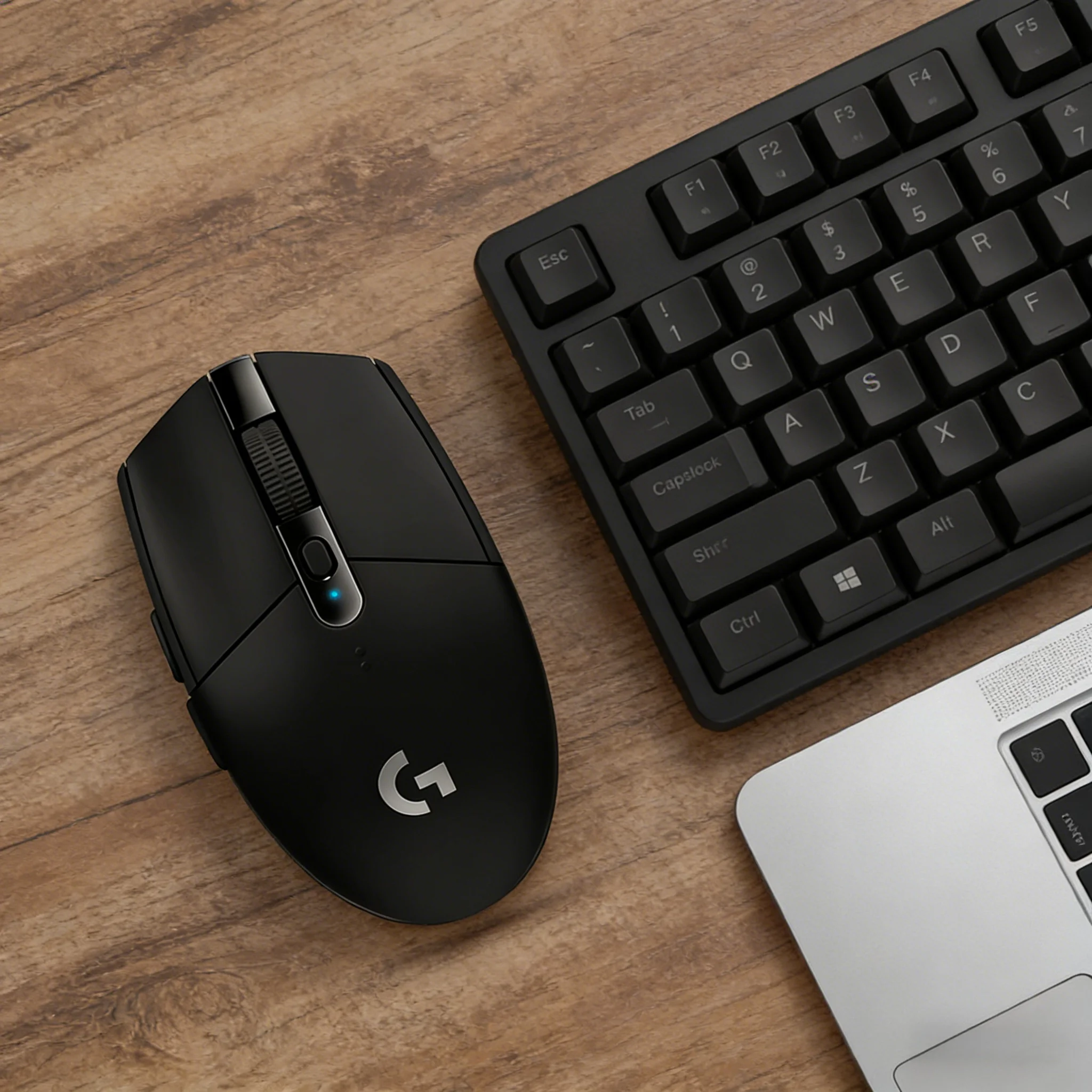 Logitech G305 LIGHTSPEED Wireless Gaming Mouse HERO 12K Sensor 12000 DPI 6 Programmable Buttons For PC Gaming Laptop