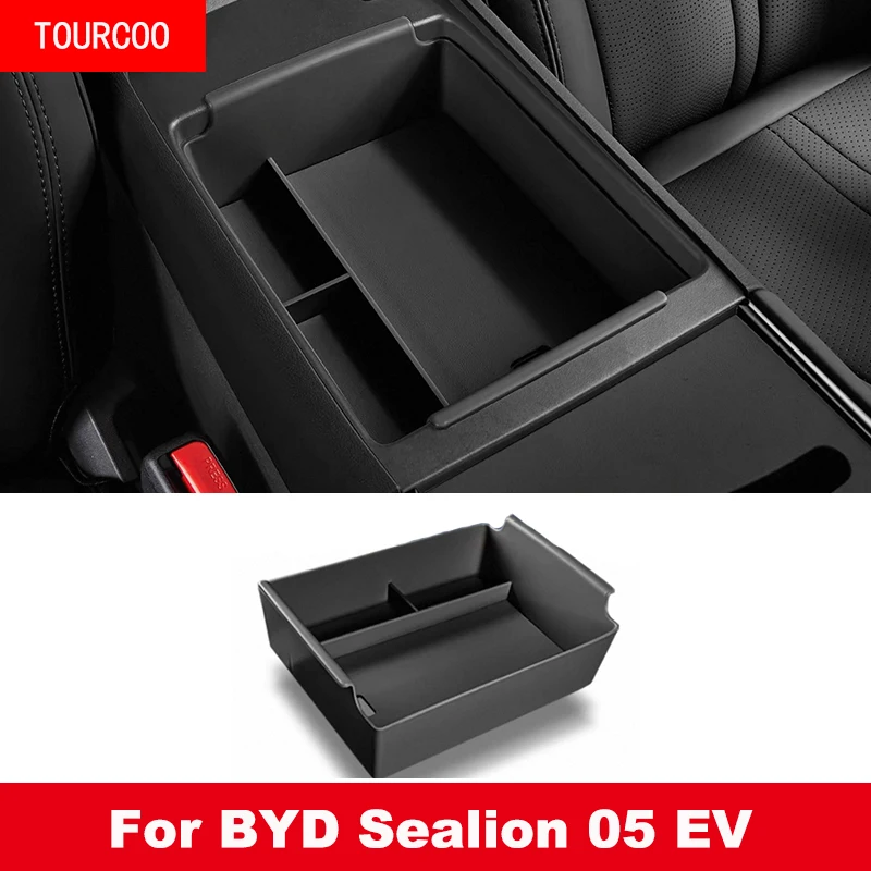 

For BYD Sealion 05 EV 2025 2026 Central Control Armrest Storage Box Interior Accessories