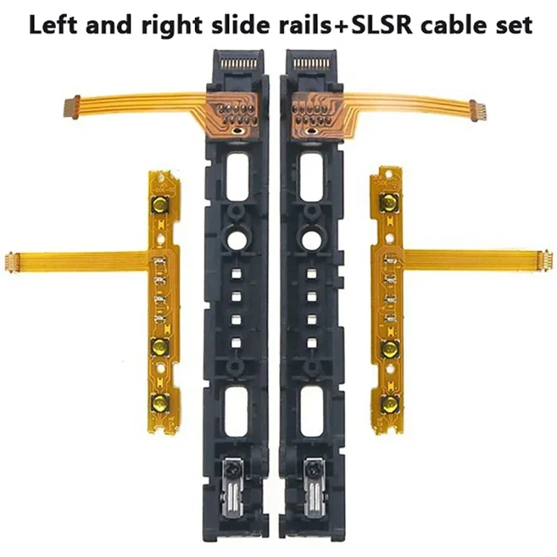 

New Replacement LR Slide Left Right Slider Rail With SL SR Flex Cable For Nintend Switch NS Joy-Con Joycon Controller