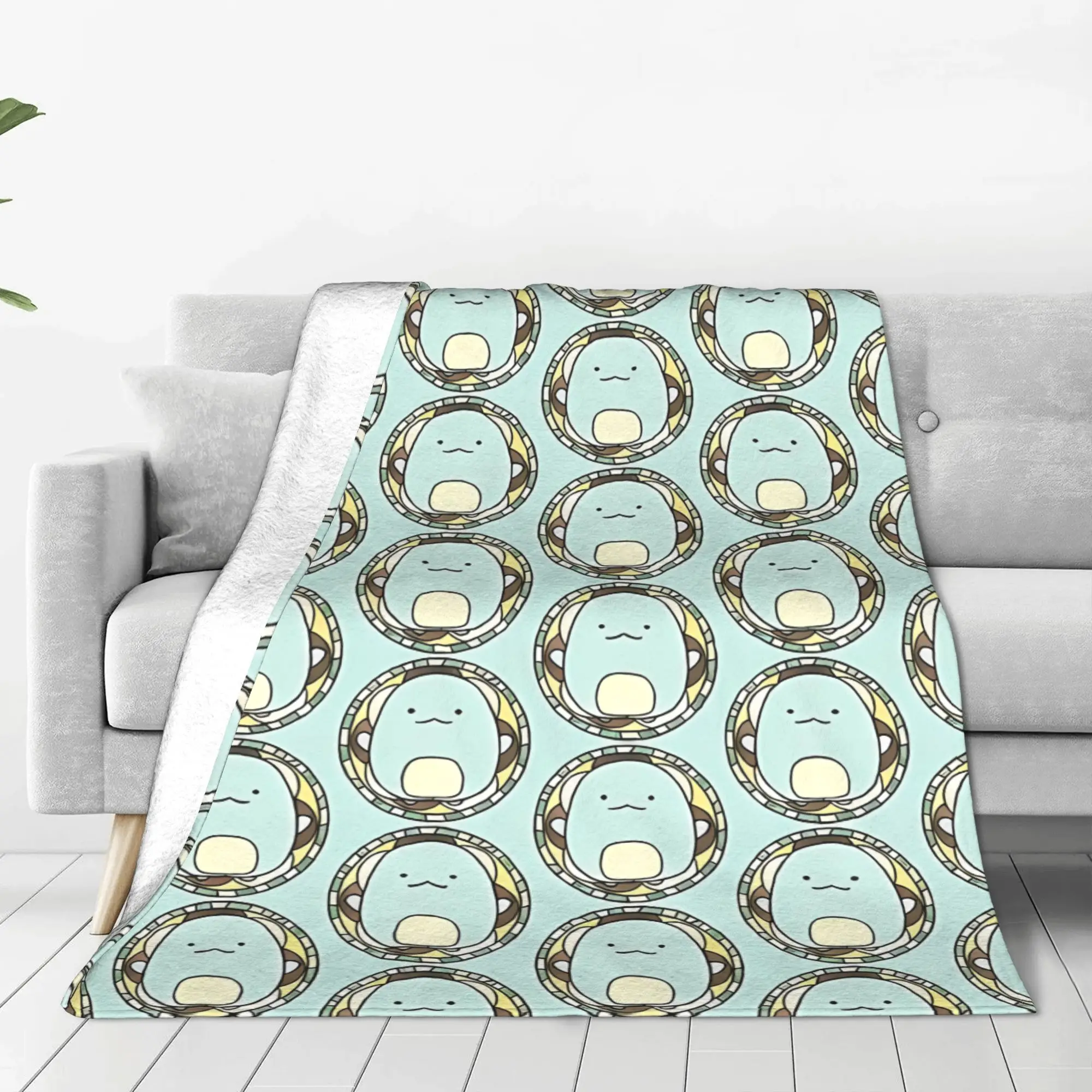 1PC Home Cute Room Decor Tokage Blanket Throw Blanket Sumikko Gurashi Novelty Warm Blanket All Season
