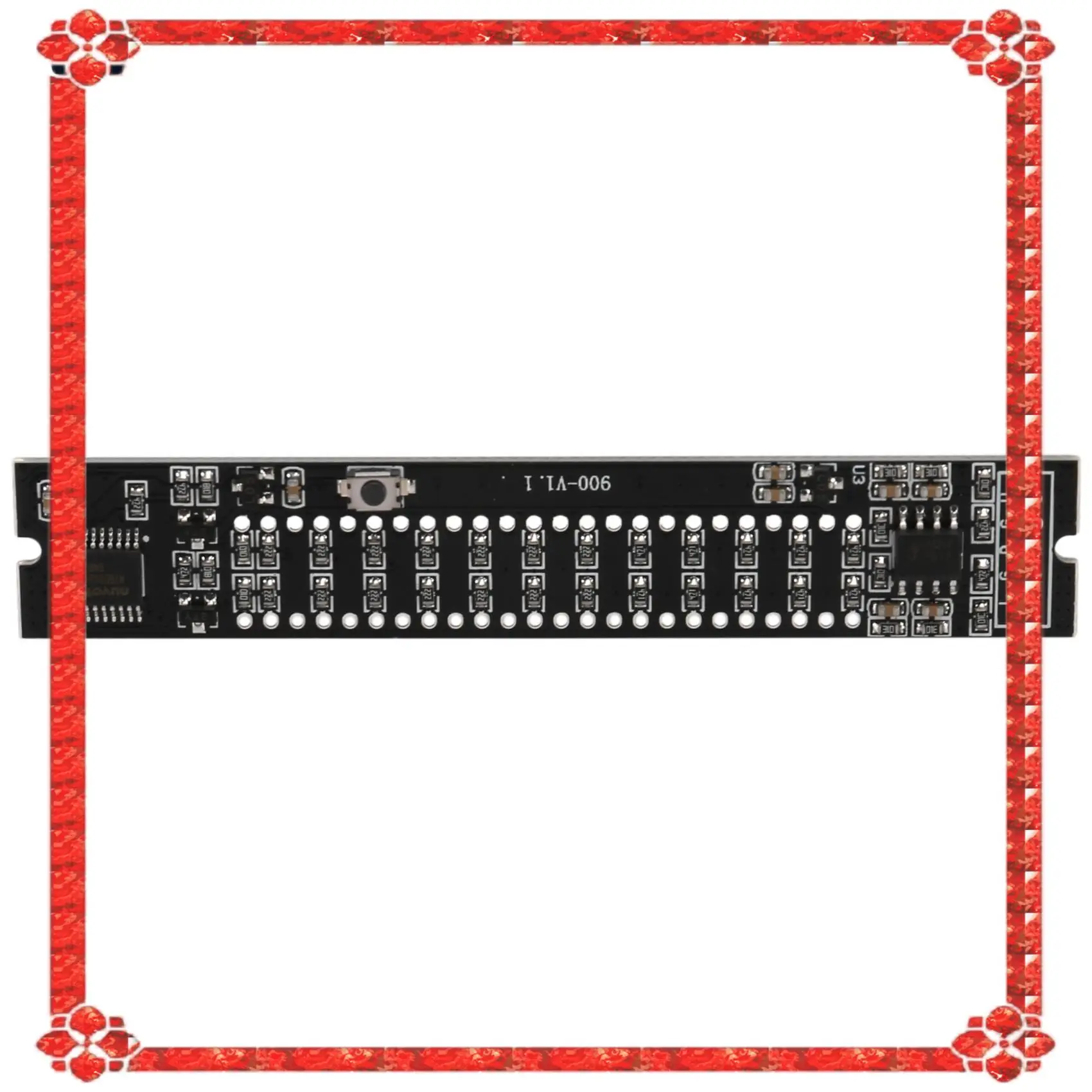 Entrega en 24 horas, Mini indicador Dual de 12 niveles, medidor de VU, placa amplificadora estéreo, placa de velocidad de luz ajustable