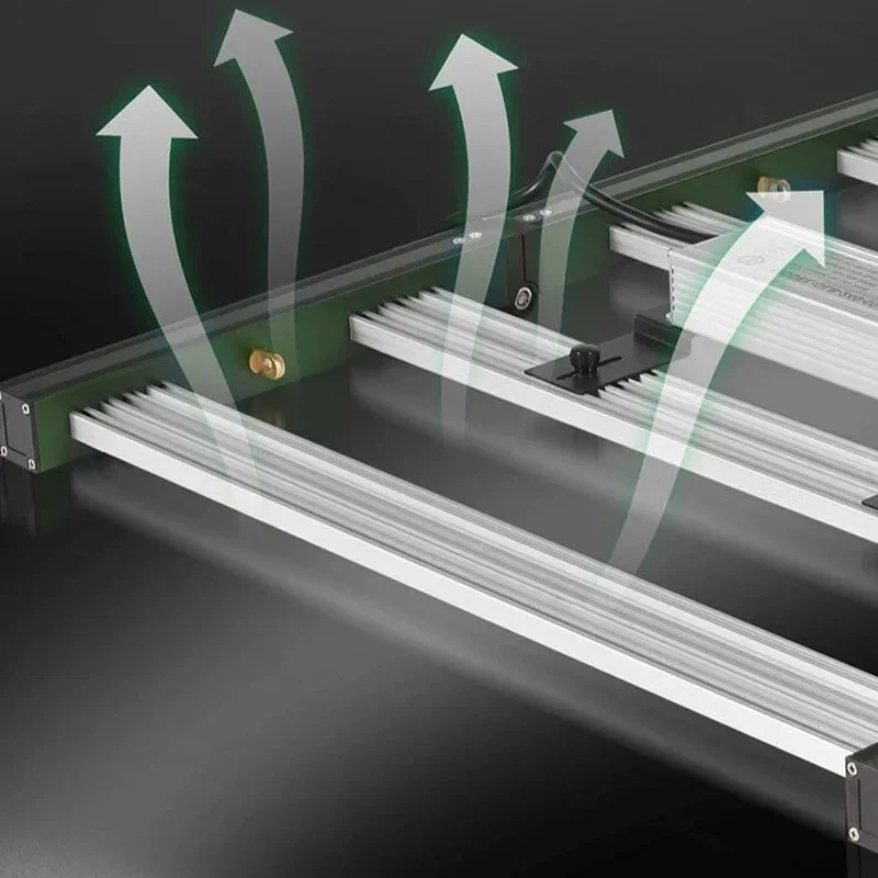 Foldable Bar‑Type LED Grow Light Full‑Spectrum Hanging Plant Supplementary‑Lighting Apparatus for Vegetable Herb Fruit Planting