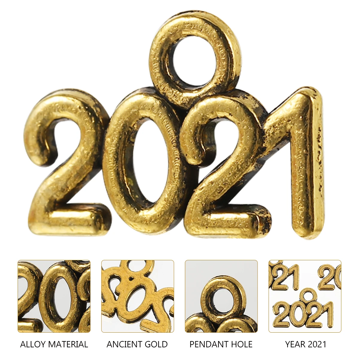 

Сувениры для выпускного вечера, сувенирный кулон с номером, бусины, подвески для браслетов, объемные ювелирные изделия