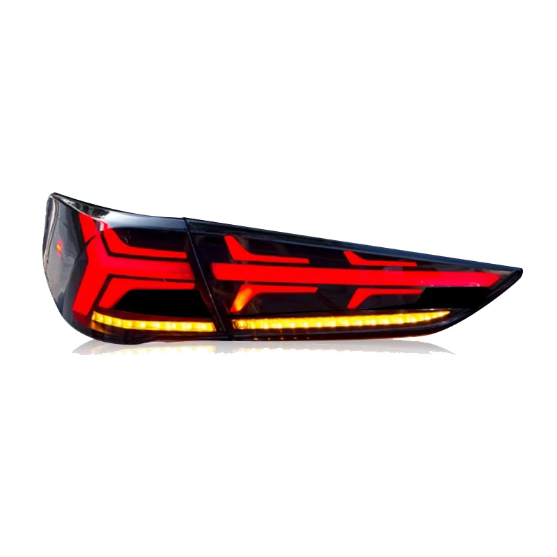 Tail Lamp for Hyundai Sonata 9 LED Tail Light 2017-2020 Sonata 9 Rear Fog Brake Turn Signal Automotive Accessories
