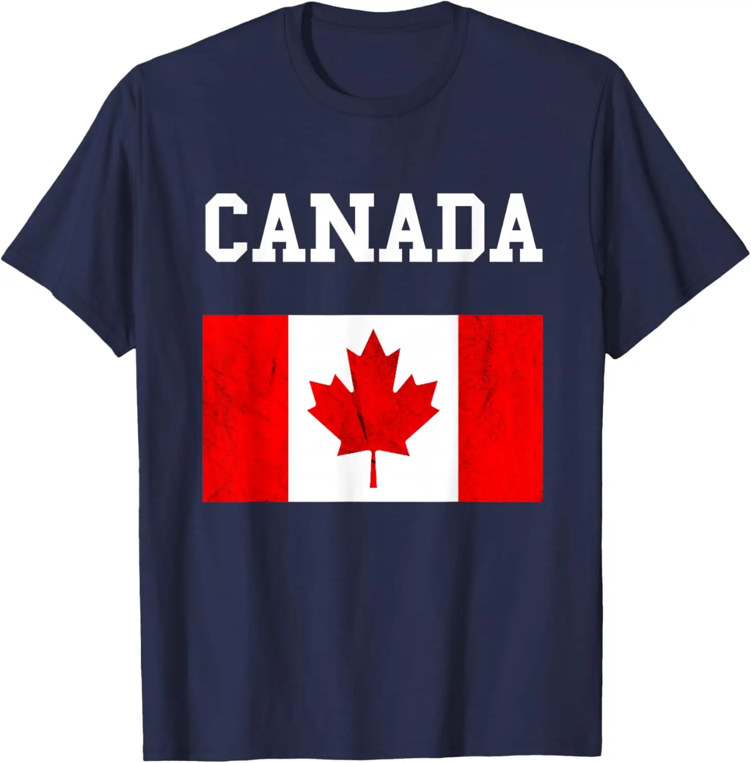 Maple Leaf Canadian Flag T-Shirt 100% Cotton O-Neck Short Sleeve Summer Casual Mens T-shirt Streetwear