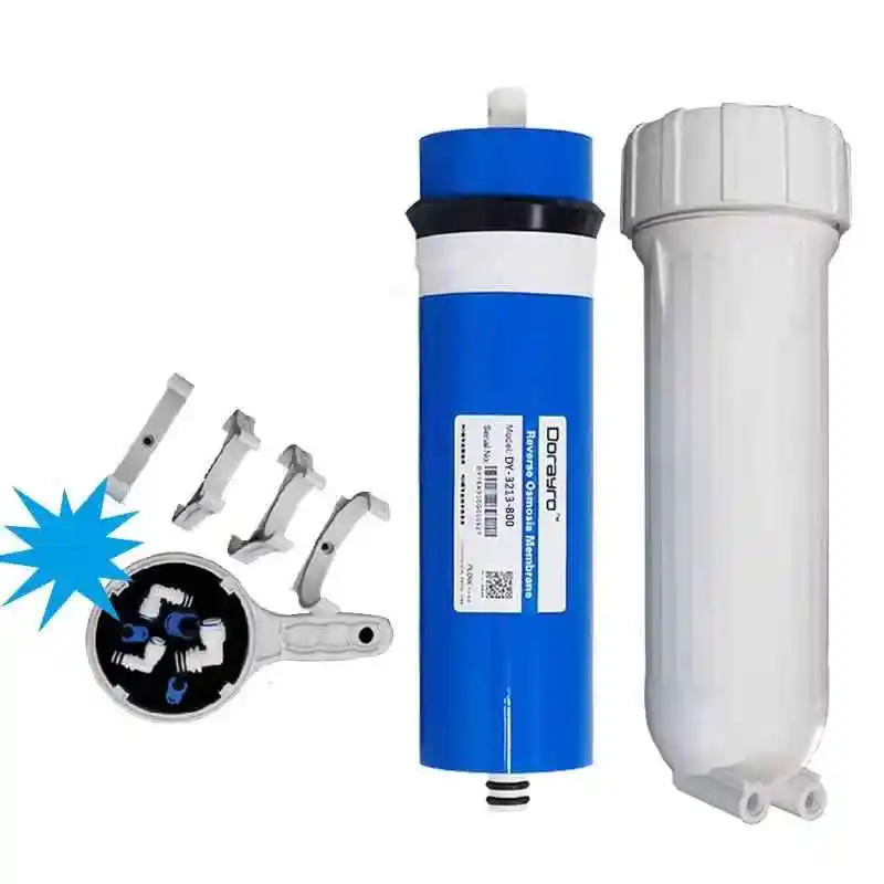 800GPD Ro Membrane + Water Filter Housing Kit 3213-800 gpd Reverse Osmosis Kitchen Water Purifier Water System Filter