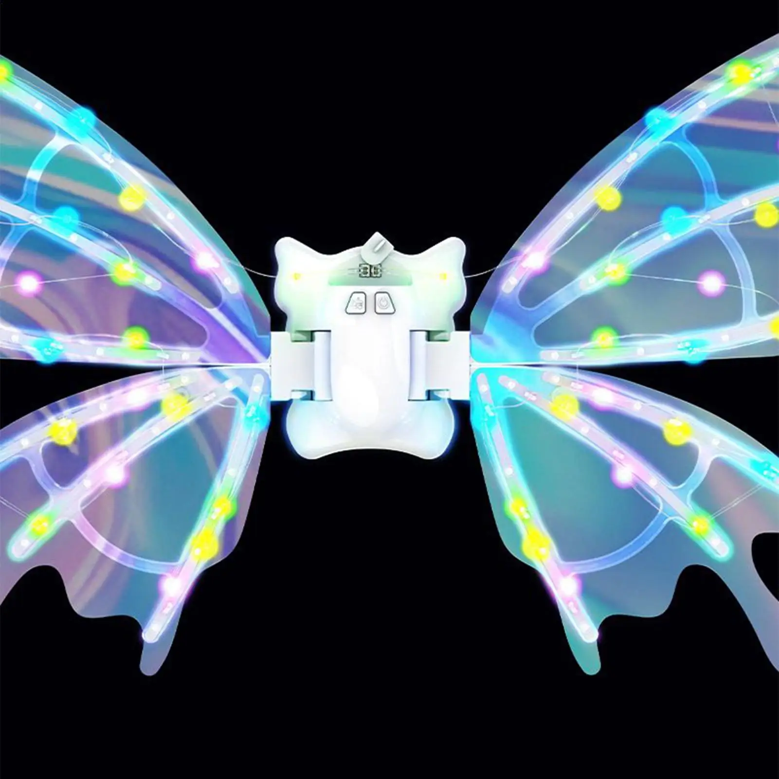 فستان بتصميم حالم زي الأميرة فراشة الجنية قزم أجنحة الملاك للنساء الفتيات حفلة الهالوين تأثيري أداء التصوير الفوتوغرافي #2