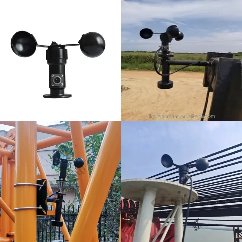 for  High Precision Crane Anemometer Real Time Wind Speed Direction Monitor Safe Lifting Operations