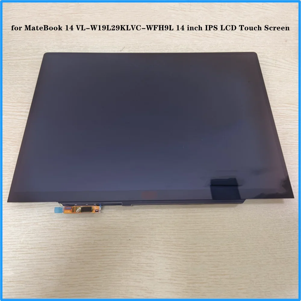 14 inch for Huawei MateBook 14 VL-W19L29KLVC-WFH9L IPS LCD Touch Screen Assembly QHD 2160x1440