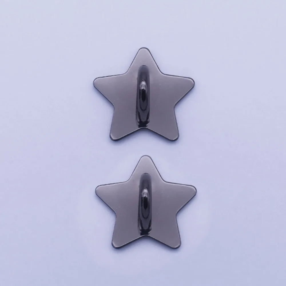 Starry Sky Stars Moon Phone Charm Holder Stand Self Adhesive Phone Case Finger Ring 2.5cm Metal Phone Hook Buckle