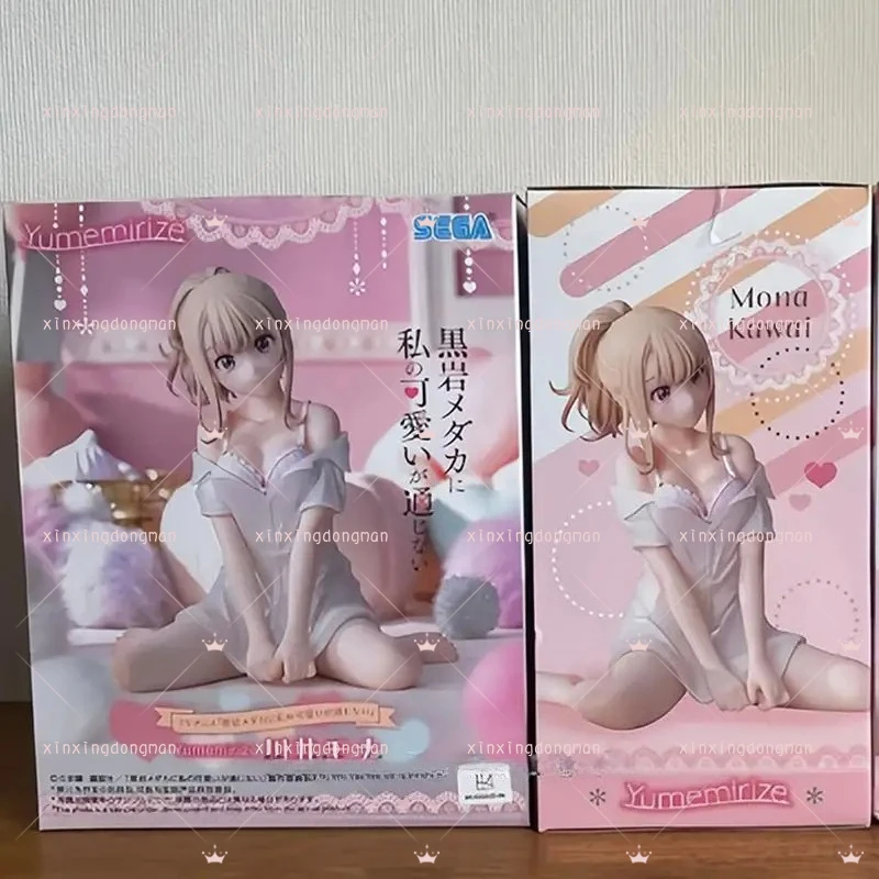 En Stock Original SEGA Kawai Mona Kuroiwa Medaka ni Watashi no Kawaii ga Tsuujin Kawaii muñeca Anime modelo Juguetes