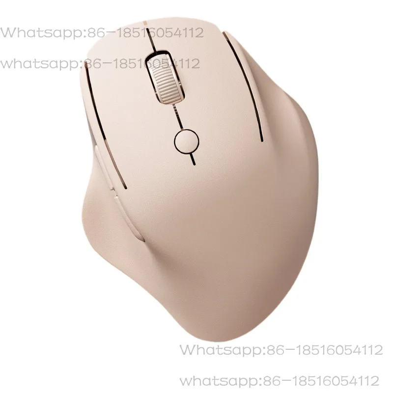 Wireless Mouse Bluetooth Mute Dual Mode Ergonomic Office E-sports Laptop Girl Mouse