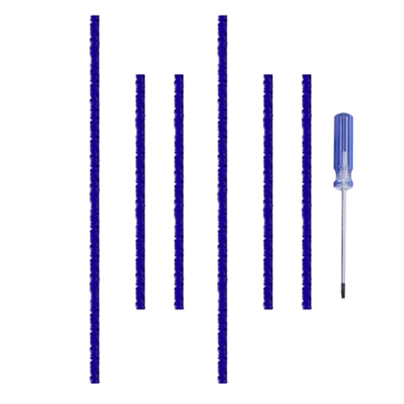 Полоски Мягкие плюшевые для пылесоса Dyson V6 V7 V8 V10 V11, 7 шт.